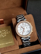 Michael Kors Ladies Watch Mk5633 White Dial Quartz watch(Strap Change)