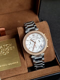 Michael Kors Ladies Watch Mk5633 White Dial Quartz watch(Strap Change)