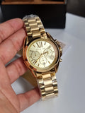 Michael Kors Bradshaw Women's Watch, Stainless Steel Chronograph Watch for Women