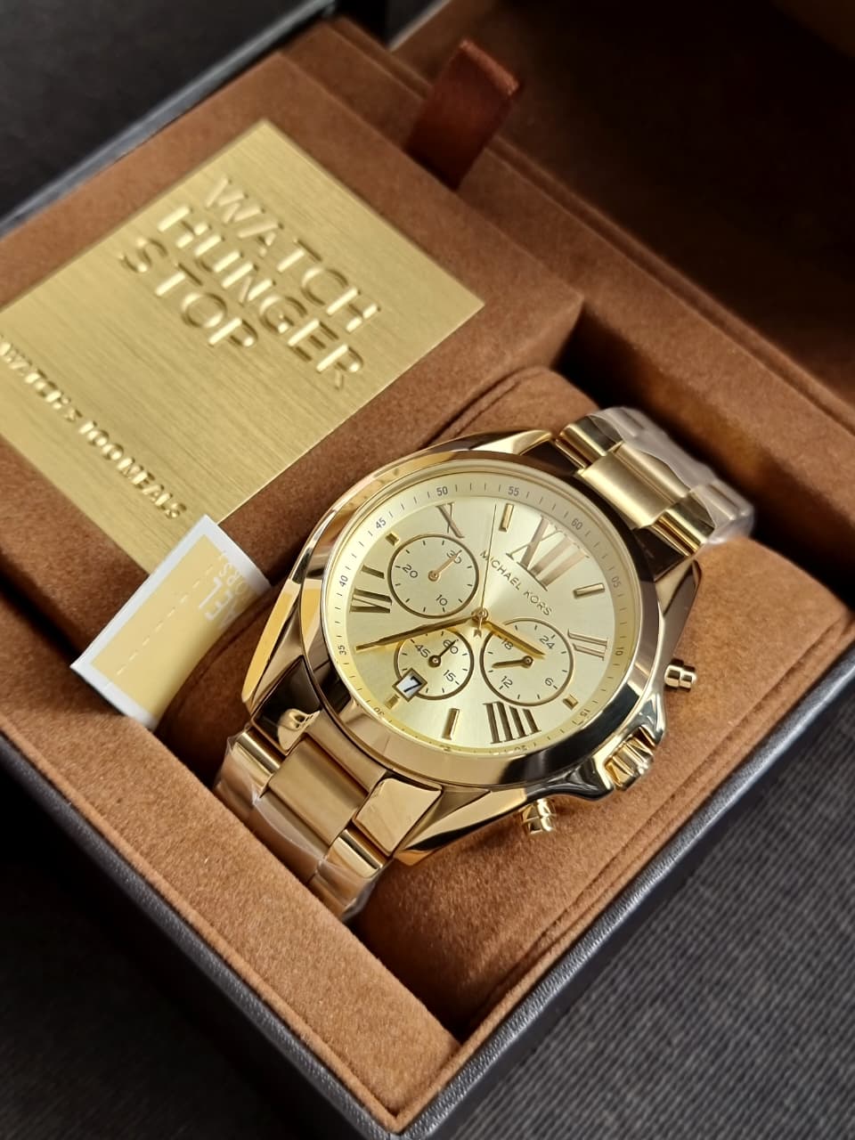 Michael Kors Bradshaw Women's Watch, Stainless Steel Chronograph Watch for Women