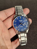Pulsar Blue Dial Solor Operated 39mm  Quartz Watch