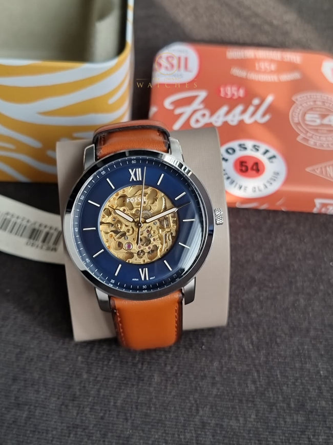 Fossil Men's Neutra Stainless Steel Mechanical Automatic Watch Main Image