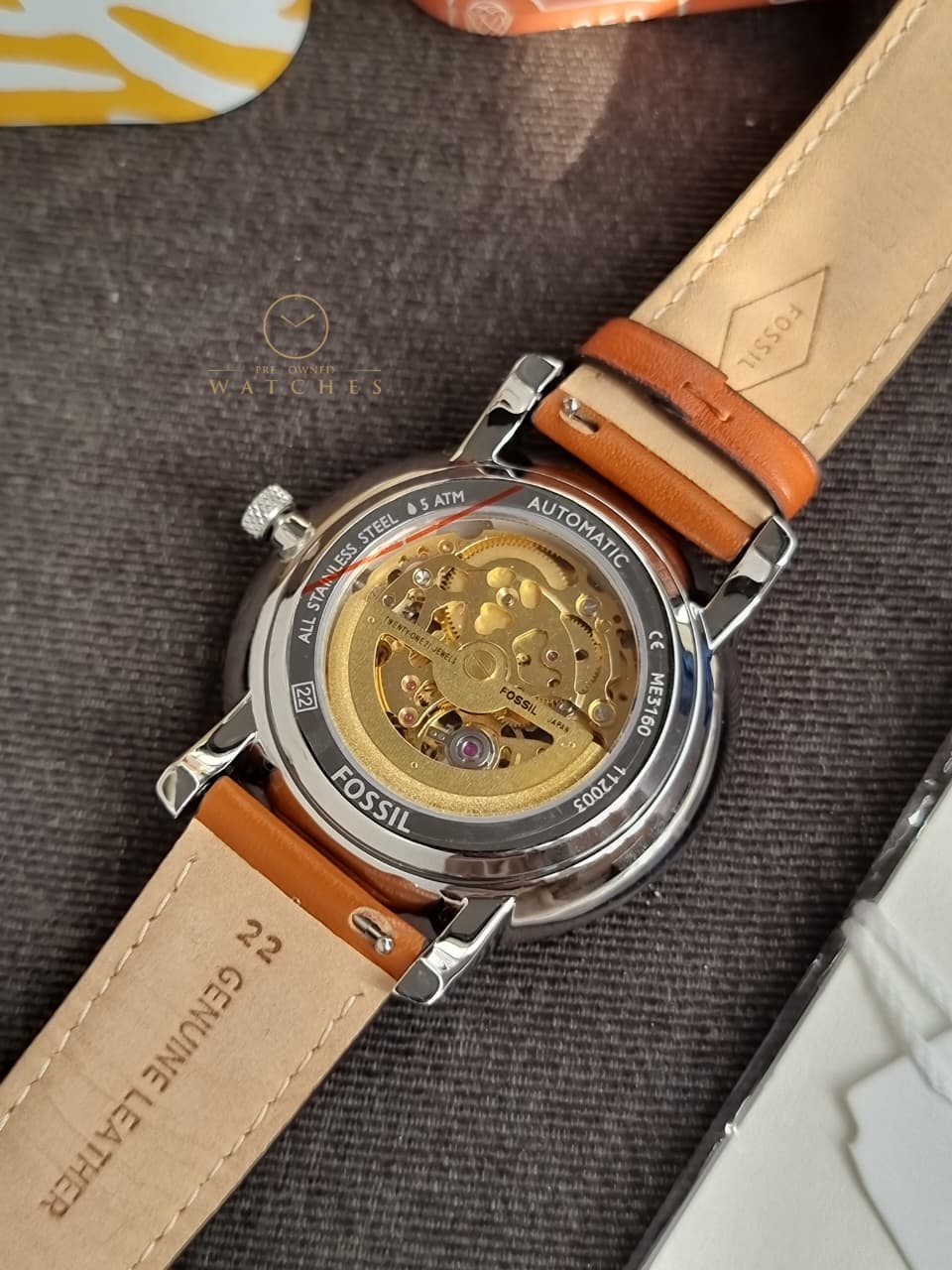 Fossil Men's Neutra Stainless Steel Mechanical Automatic Watch