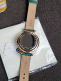 Fossil Women’s Quartz Green Leather Strap Mother OF Pearl Dial 36mm Watch BQ3991