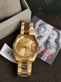 Guess Men’s Quartz Stainless Steel Gold Dial 42mm Watch GW0265G2