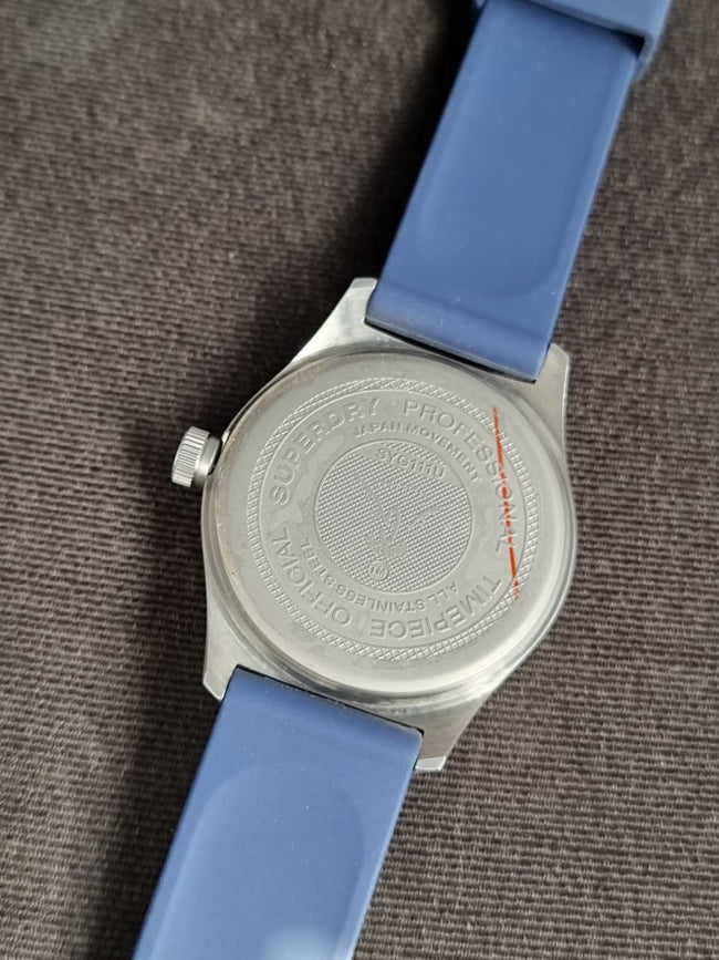 Superdray Watch SYG111U Gents Watch 44mm Blue Dial Quartz Watch Main Image