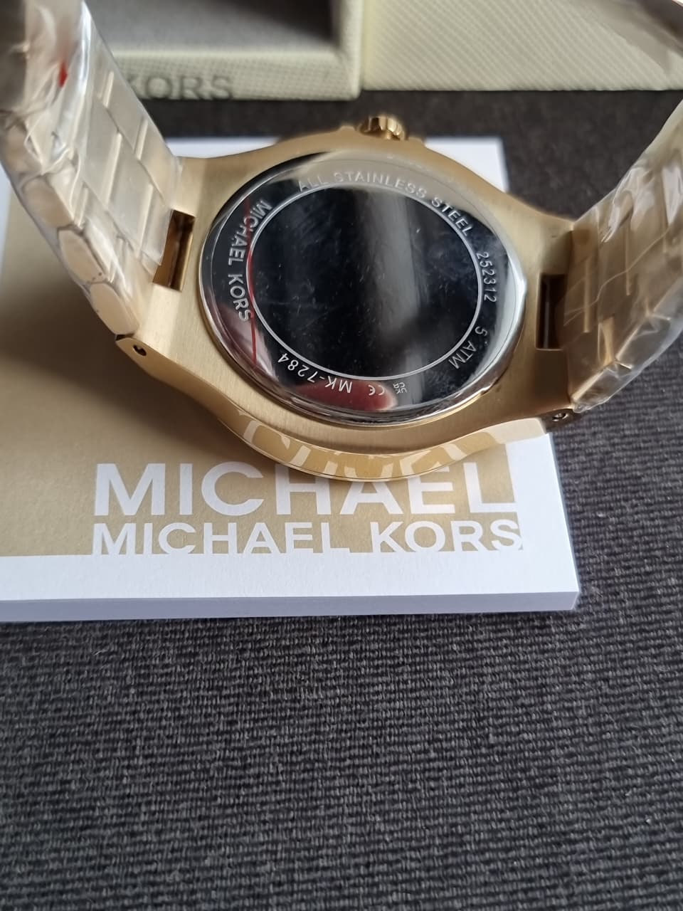 MICHAEL KORS  Lenox Gold-tone Dial Ladies Watch Mk7391