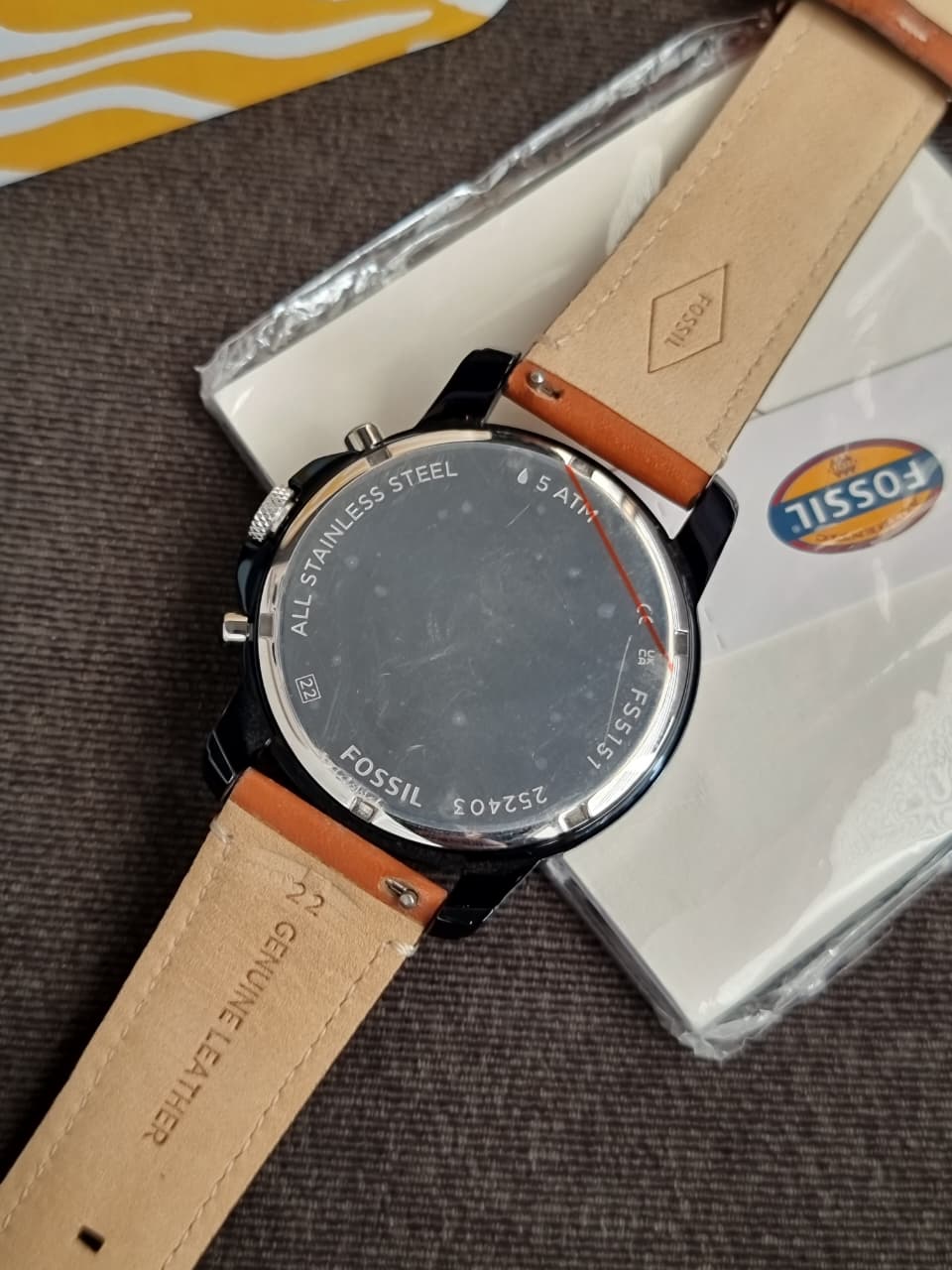 FOSSIL Grant Watch for Men, Quartz Chronograph Movement FS5151 (WITHOUT TAG)