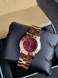 MARC BY MARC JACOBS AMY BROWN WOMEN'S ROSE GOLD CLASSIC WATCH MBM8618