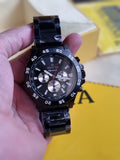 Invicta Black dial Black Casing Gents Watch