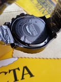 Invicta Black dial Black Casing Gents Watch