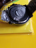 Invicta Black dial Black Casing Gents Watch