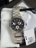 Gucci Swiss Quartz Stainless Steel Dress Silver-Toned Men's Watch(Model: YA126267)