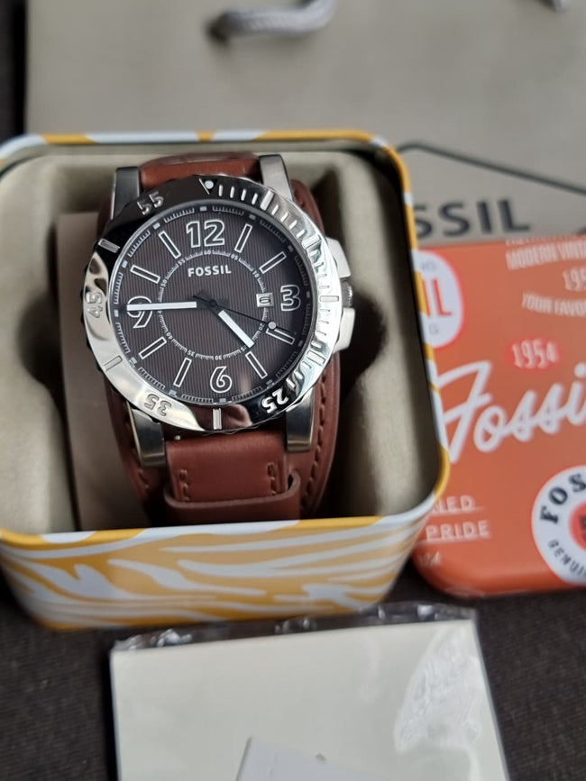 Fossil BQ1017  Men's Watch Stainless Steel Quartz Watch Hover Image