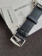Emporio Armani Analog White Dial Men's Watch-AR2075