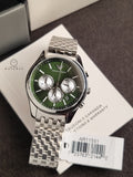 EMPORIO ARMANI  Chronograph Quartz Diamond Green Dial Men's Watch Item No. AR11581