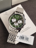 EMPORIO ARMANI  Chronograph Quartz Diamond Green Dial Men's Watch Item No. AR11581