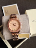 Michael Kors Women’s Quartz Rose Gold Stainless Steel Pink Dial 36mm Watch MK1068