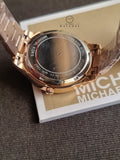 Michael Kors Women’s Quartz Rose Gold Stainless Steel Pink Dial 36mm Watch MK1068