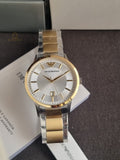 Emporio Armani Men’s Stainless Steel Silver Dial 43mm Watch AR2449