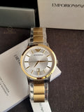 Emporio Armani Men’s Stainless Steel Silver Dial 43mm Watch AR2449