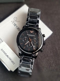EMPORIO ARMANI Luigi Chronograph Black Dial Men's Watch AR1509