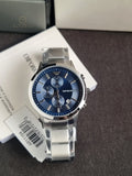 EMPORIO ARMANI Renato Chronograph Quartz Blue Dial Men's Watch AR11164