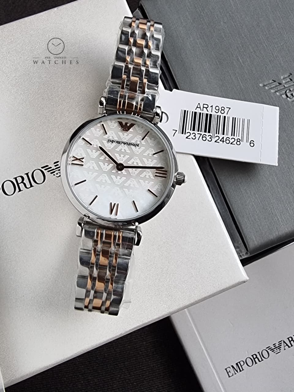 Emporio Armani Women’s Stainless Steel 32mm Watch AR1987