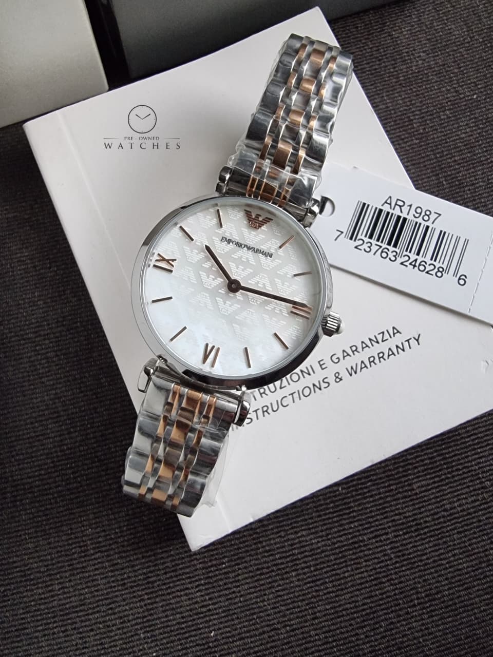 Emporio Armani Women’s Stainless Steel 32mm Watch AR1987