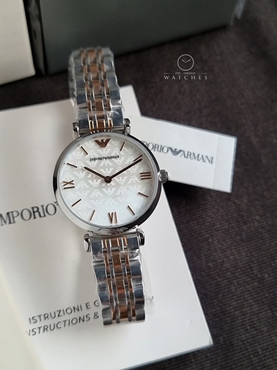Emporio Armani Women’s Stainless Steel 32mm Watch AR1987