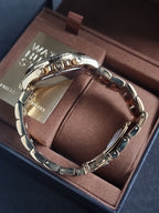 Michael Kors Blair Two-tone Stainless Steel Gold Dial Chronograph Quartz Watch for Ladies - MK6094