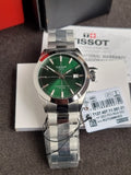 Tissot T127.407.11.091.01 Gentleman Powermatic 80 Silicum Metal Band Men Watch