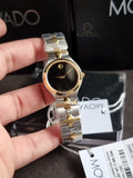 MOVADO Juro Quartz Black Dial Ladies Watch Item No. 0607445