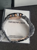 Emporio Armani Giovanni Analog Black Dial Men's Watch-AR70006