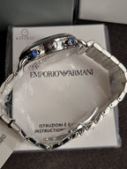 Emporio Armani Men’s Chronograph Stainless Steel 43mm Watch AR11238