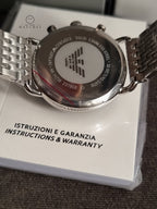 Emporio Armani Men’s Chronograph Stainless Steel 43mm Watch AR11238