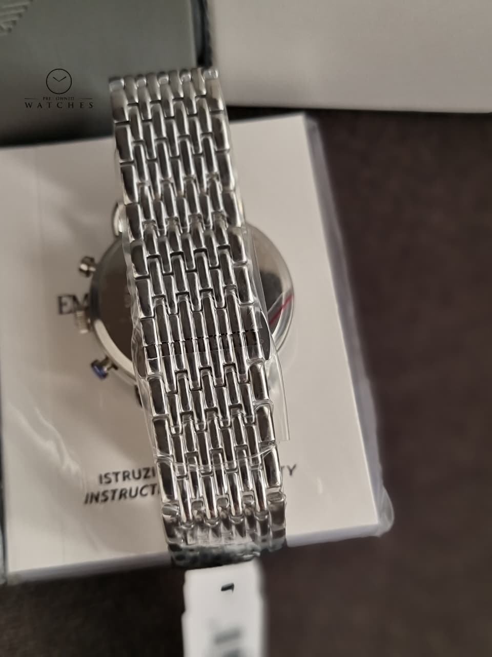 Emporio Armani Men’s Chronograph Stainless Steel 43mm Watch AR11238