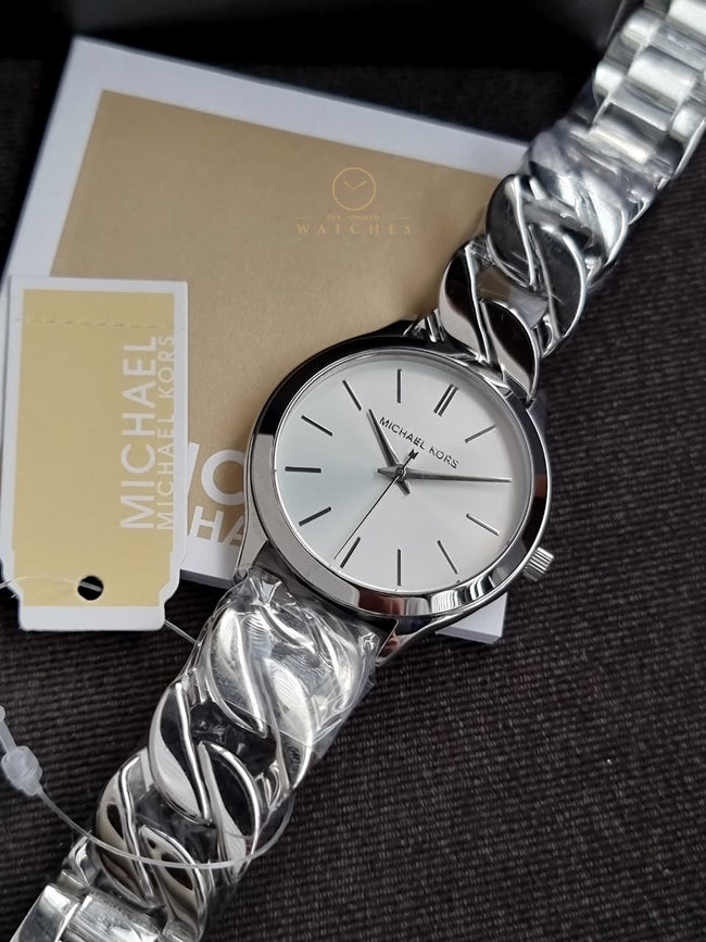Michael Kors Slim Runway watch Mk7474 Hover Image