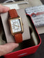 Fossil Leather Analog White Dial Women's Watch-Es5307