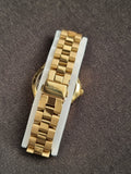 Marc by Marc Jacobs Womens MBM3338 Skeleton Gold-Tone Stainless Steel Bracelet Watch