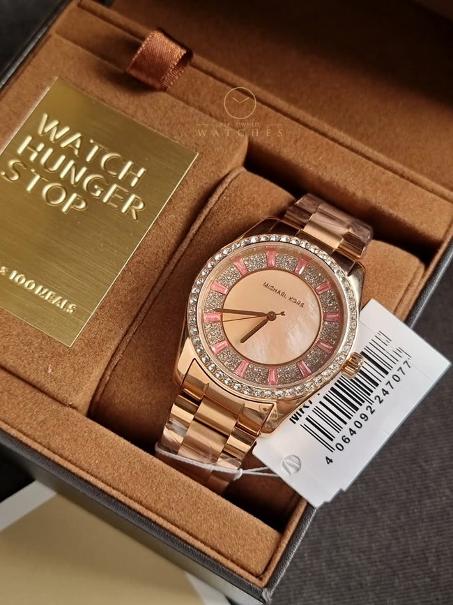 Michael Kors Lexington Rose Gold Watch MK7444 Hover Image