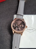 Fossil Analog Gray Dial Women's Watch-BQ3764