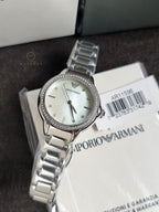 Emporio Armani Stainless Steel Analog Multicolor Dial Women's Watch-Ar11596