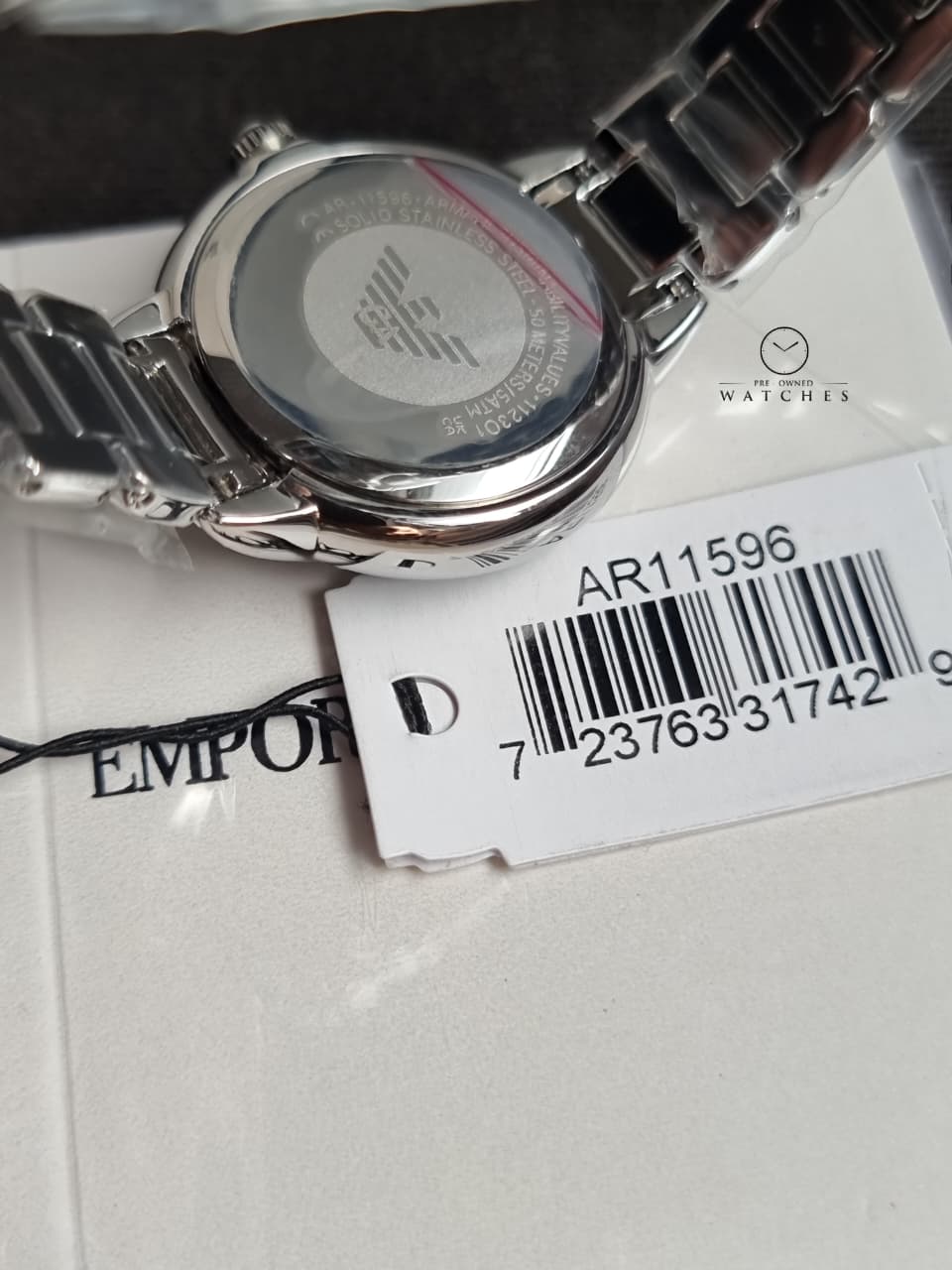 Emporio Armani Stainless Steel Analog Multicolor Dial Women's Watch-Ar11596