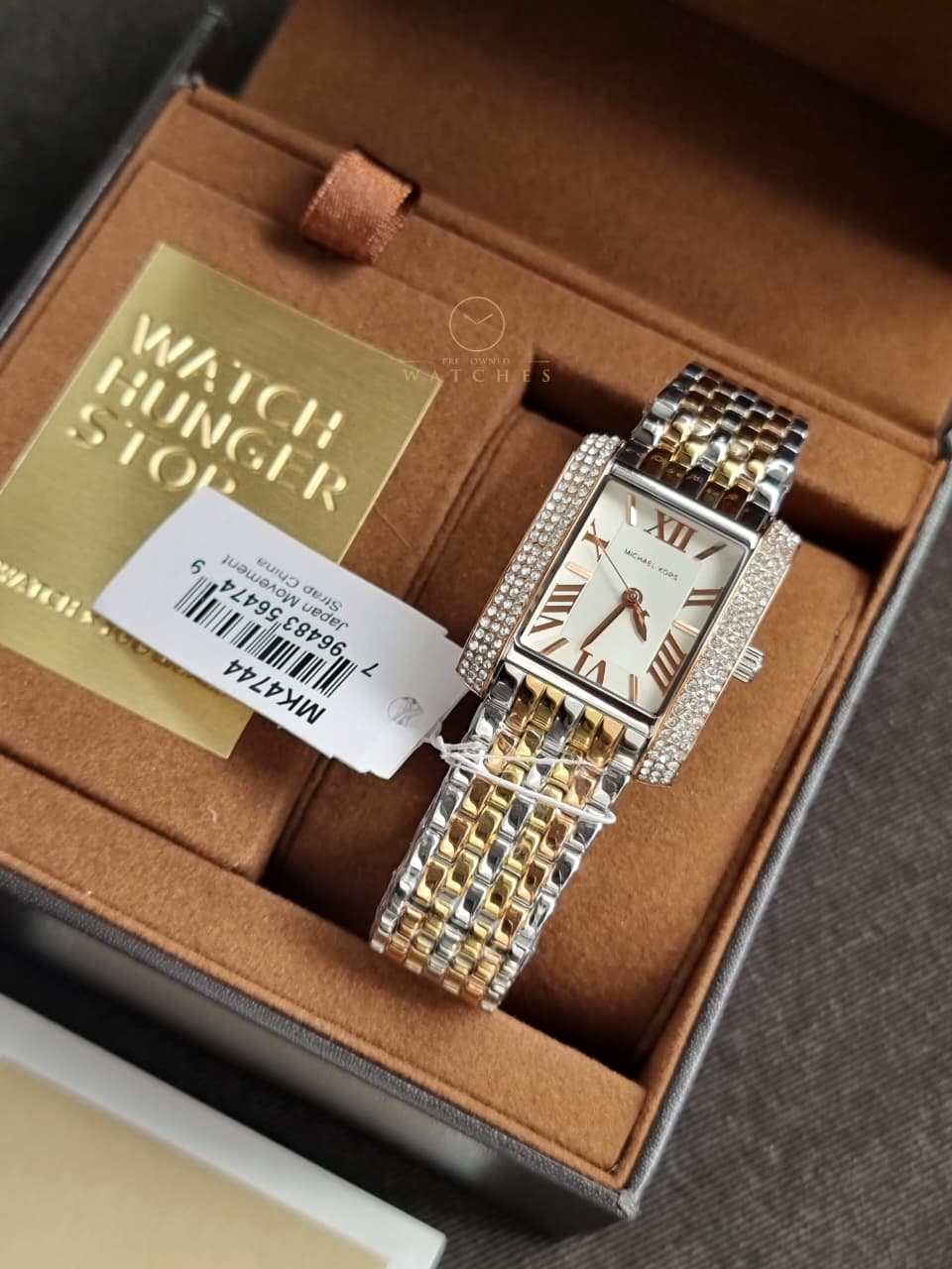 Michael Kors Emery Women's Watch, 33mm Quartz Three Hand Movement mk4744