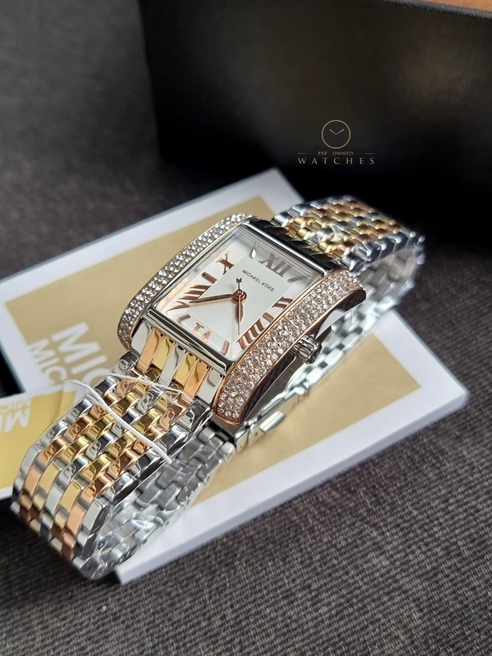 Michael Kors Emery Women's Watch, 33mm Quartz Three Hand Movement mk4744