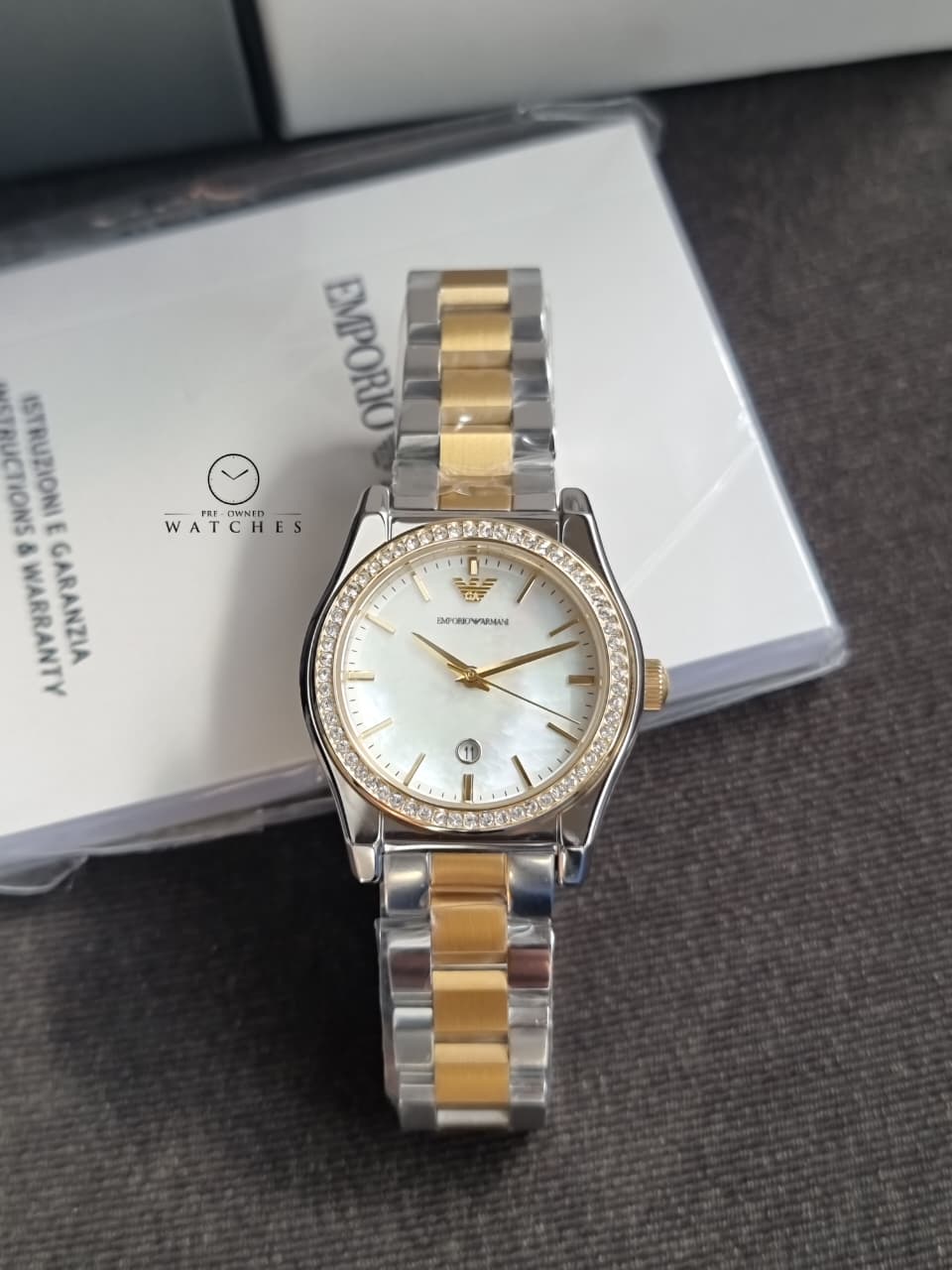 Emporio Armani Women's Three-Hand Watch; Dress Watch for Women AR11559