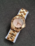 Marc Jacobs MBM3127 Blade Rose Gold Analog Dial Steel Bracelet Women Watch