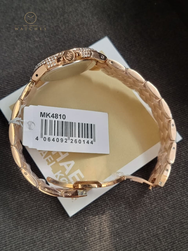 Michael Kors Camille Rose Gold Watch MK4810 Main Image