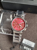 BOSS Hugo One Analog Red Dial Men's Watch-1514000